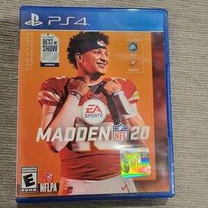 Madden NFL 20 for PS4 - Blue Case